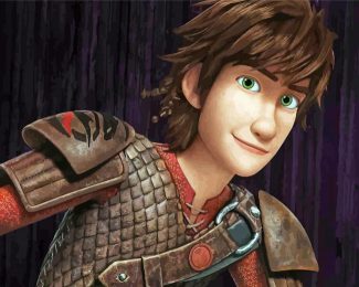 How To Train Your Dragon Hiccup Diamond Painting