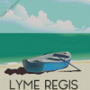 Lyme Regis Poster Diamond Painting