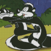 Pepe Le Pew Diamond Painting