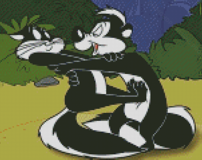 Pepe Le Pew Diamond Painting