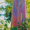 Rainbow Eucalyptus Tree Diamond Painting