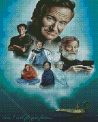 Robin Williams Faces Diamond Painting