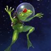 Space Frog Art Diamond Painting