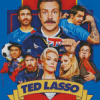 Ted Lasso Serie Poster Diamond Painting