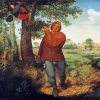 The Peasant And The Nest Robber By Pieter Bruegel Diamond Painting