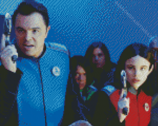 The Orville Characters Diamond Painting