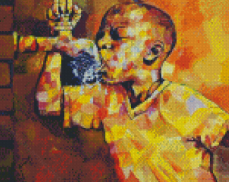 Uganda Boy Diamond Painting