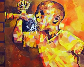 Uganda Boy Diamond Painting