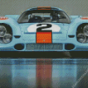 Aesthetic Porsche 917 Diamond Painting