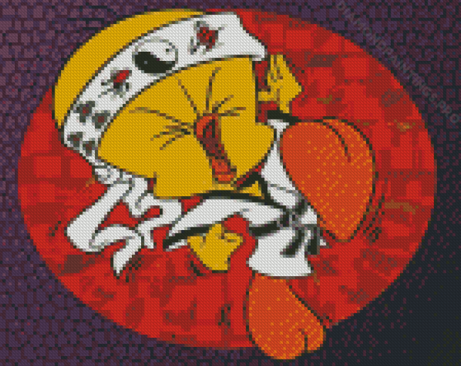 Aesthetic Tweety Pie Diamond Painting