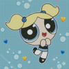 Bubbles Powerpuff Diamond Painting