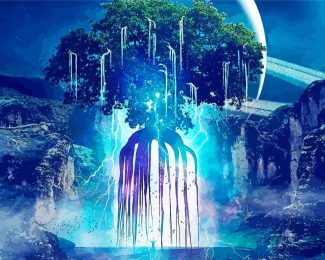 Fantasy Magic Dream Tree Diamond Painting
