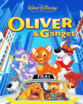 Oliver And Company Film Diamond Painting