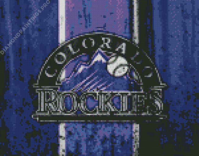 Colorado Rockies Logo Diamond Painting