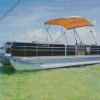 Pontoon Boat Diamond Painting