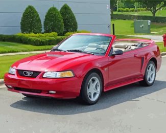2000 Ford Mustang Diamond Painting