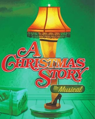 A Christmas Story The Musical Poster Diamond Painting