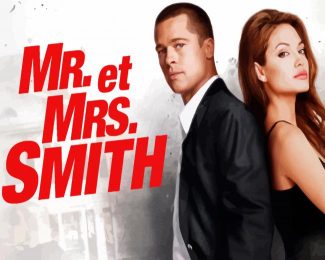Aesthetic Mr And Mrs Smith Diamond Painting