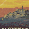 Alcatraz Island Poster Diamond Painting