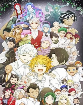 Anime Characters The Promised Neverland Diamond Painting