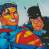 Batman Superman Animation Diamond Painting