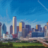 Dallas Skyline Buildings Diamond Painting