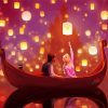 Disney Tangled Lanterns Diamond Painting