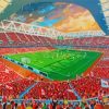 Emirates Stadium Art Diamond Painting
