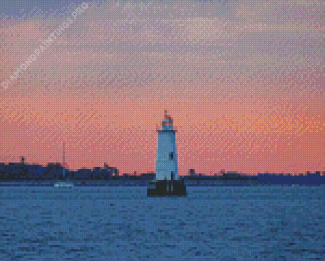 Great Beds New Jersey Lighthouse Diamond Painting