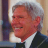 Harrison Ford Smiling Diamond Painting