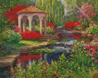 Heavens Gardens By Laurie Snow Hein Diamond Painting