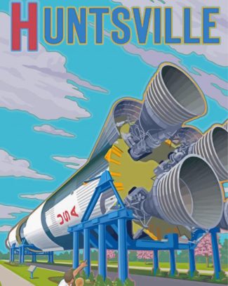 Huntsville Poster Diamond Painting