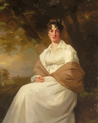 Lady Maitland By Henry Raeburn Diamond Painting