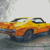 Pontiac 1970 Gto Car Art Diamond Painting