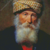 Portrait Of An Oriental Man By Eduard Charlemont Diamond Painting