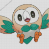 Rowlet Diamond Painting