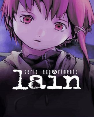 Serial Experiments Lain Anime Poster Diamond Painting