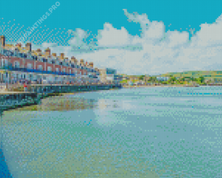Swanage Town In England Diamond Painting