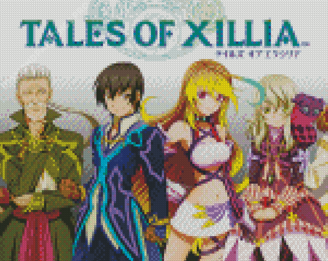 Tales Of Xillia Poster Diamond Painting