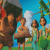 The Croods Family Movie Diamond Painting