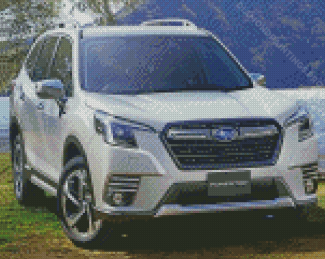 The Forester Car Diamond Painting