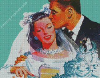 Vintage Wedding Art Diamond Painting