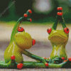 Yoga Frogs Diamond Painting