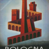 Aesthetic Bologna Italy Poster Diamond Painting