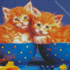 Aesthetic Kittens In Cup Diamond Painting