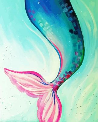 Beautiful Mermaid Tail Diamond Painting