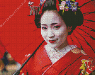 Japanese Geishas Diamond Painting