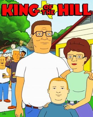 King Of The Hill Movie Poster Diamond Painting
