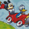 Mickey Mouse And Donald Duck Art Diamond Painting
