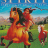 Spirit Stallion Of The Cimarron Poster Diamond Painting